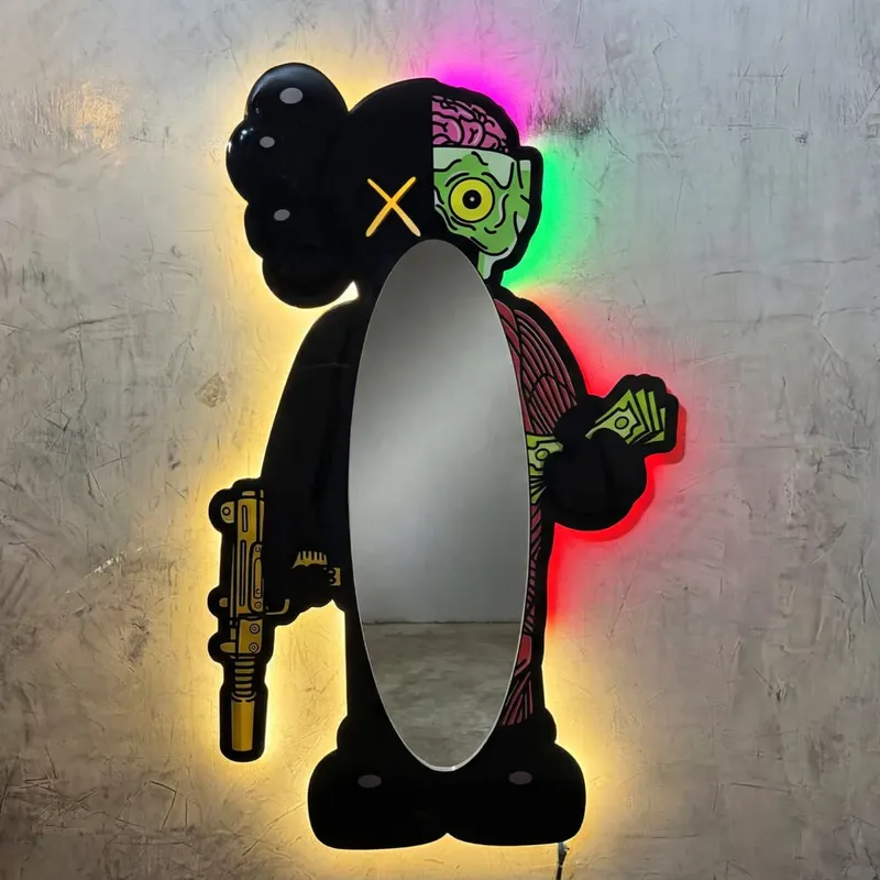 KAWS Black Anatomy